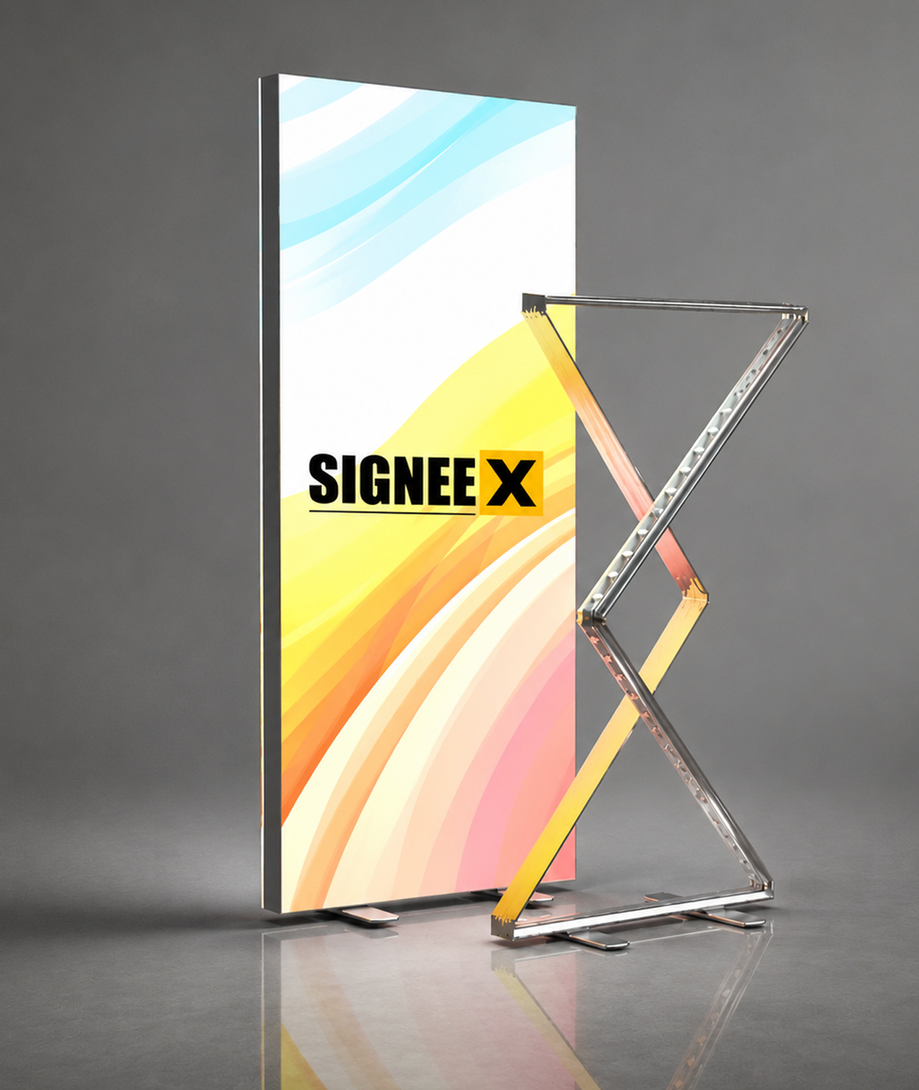 3.3ft1000mm large foldable led lightbox for trade show - Image 2